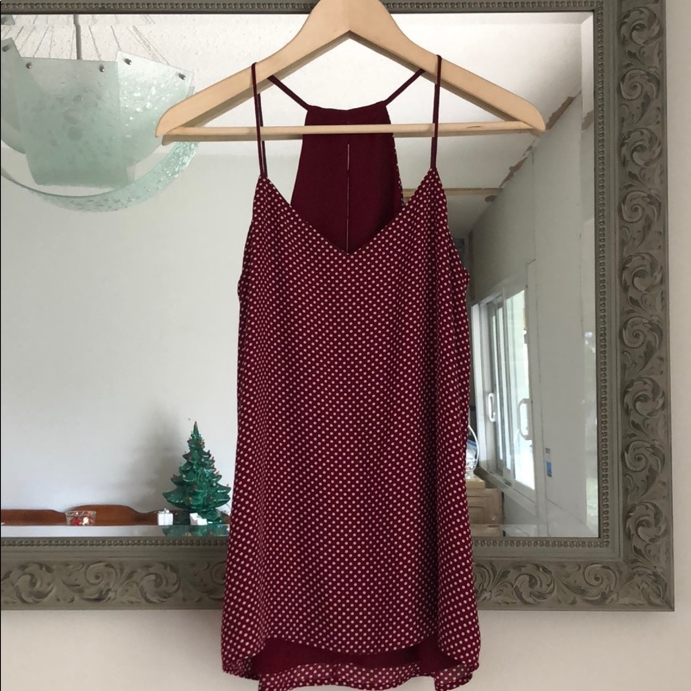 Express reversible chiffon camisole
